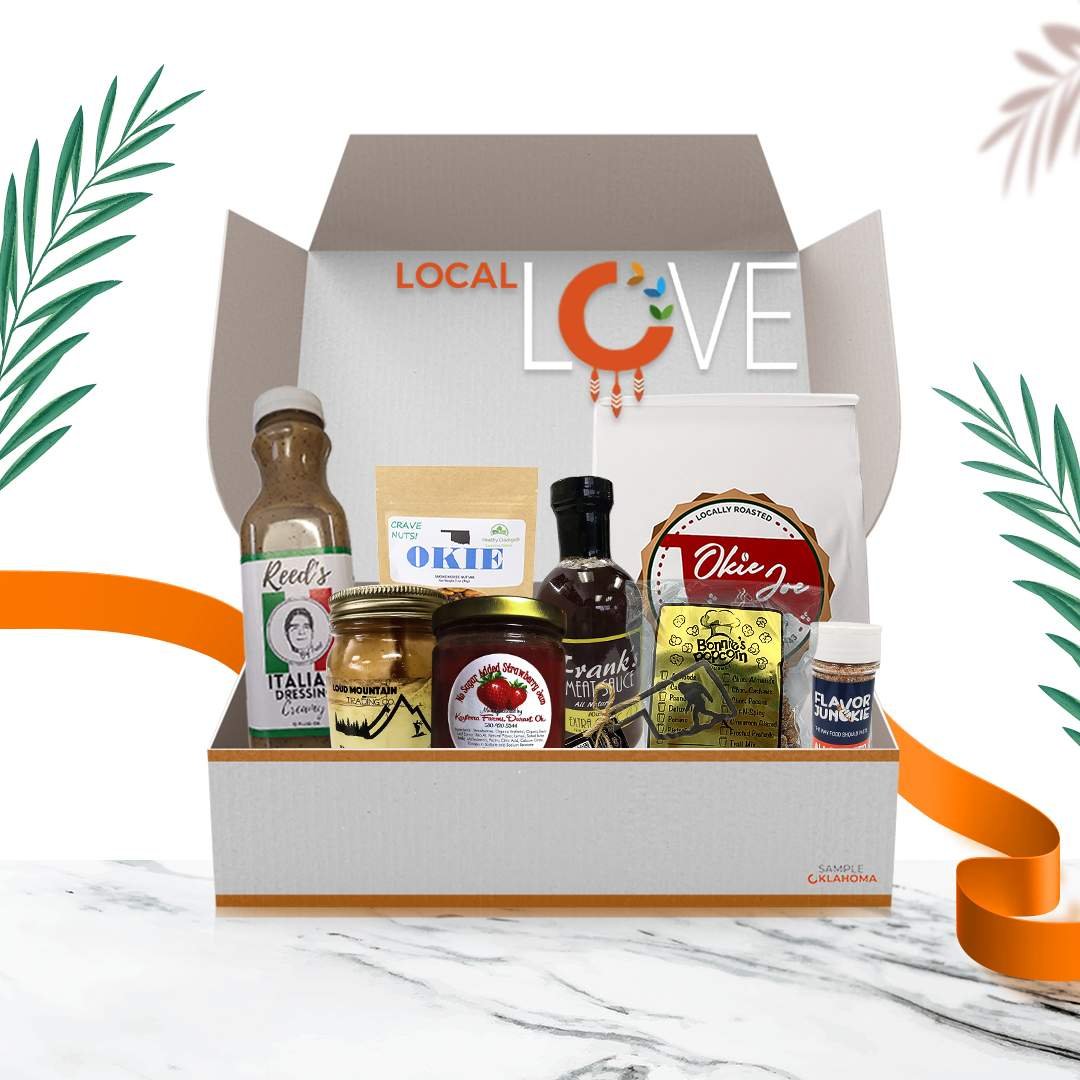 Surprise Box, Healthy Snack Box,Snack Box, Oklahoma Gift Box, Oklahoma Gift idea, oklahoma made gift Made In Oklahoma Product, Oklahoma Gift, Oklahoma Gift Box, Oklahoma Gift Set