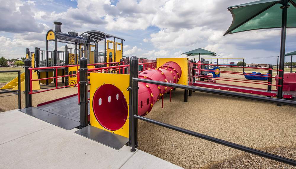 playground, kids, moore, labor day