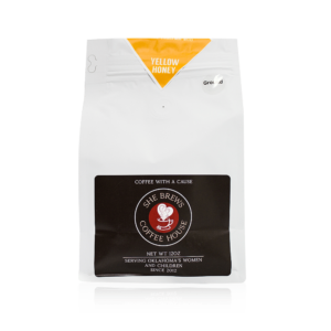 Yellow Honey Roasted Coffee Beans, Oklahoma Coffee