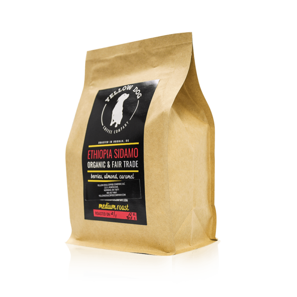 Ethiopia Medium Roast, Roasted Coffee Beans, Oklahoma Made Coffee