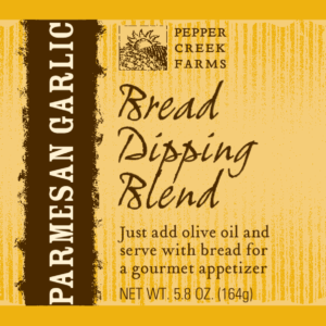 oklahoma made dipping blend, oklahoma bread dipping, Parmesan Garlic Bread Dipping Blend