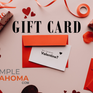 Valentine Gift Card, Gift card, Okie Gift card