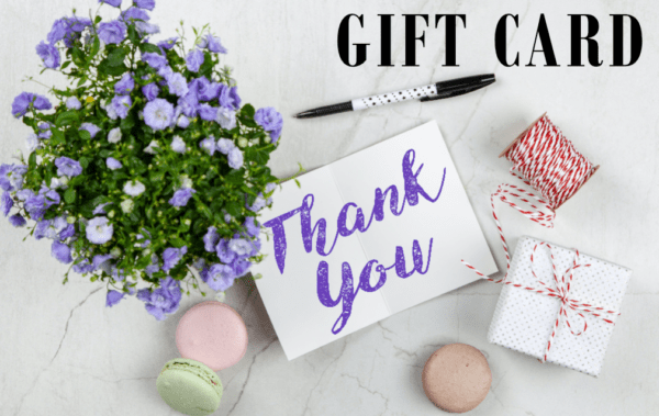 Thank you card ideas, Oklahoma Thank you card, gift card