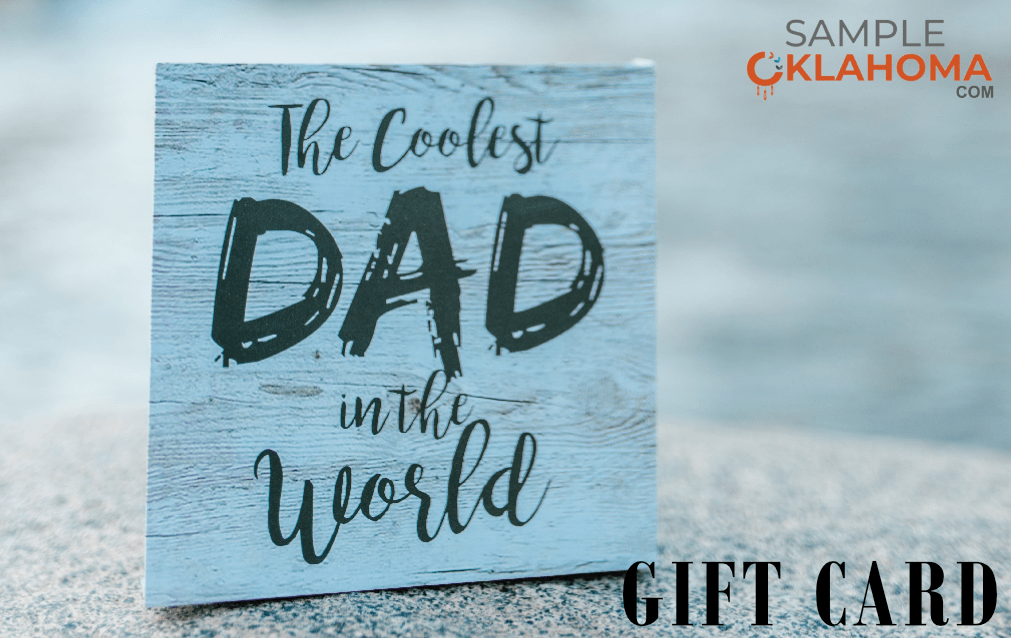 Father's Day Gift Card, Gift card, Okie Gift card