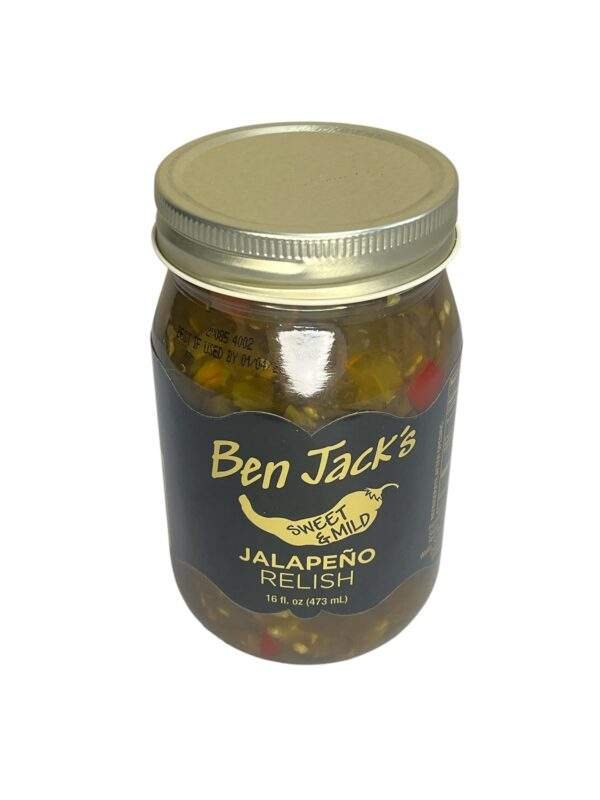 Sweet and Mild Jalapeño Pepper Relish