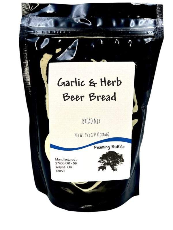 Garlic and Herb Beer Bread