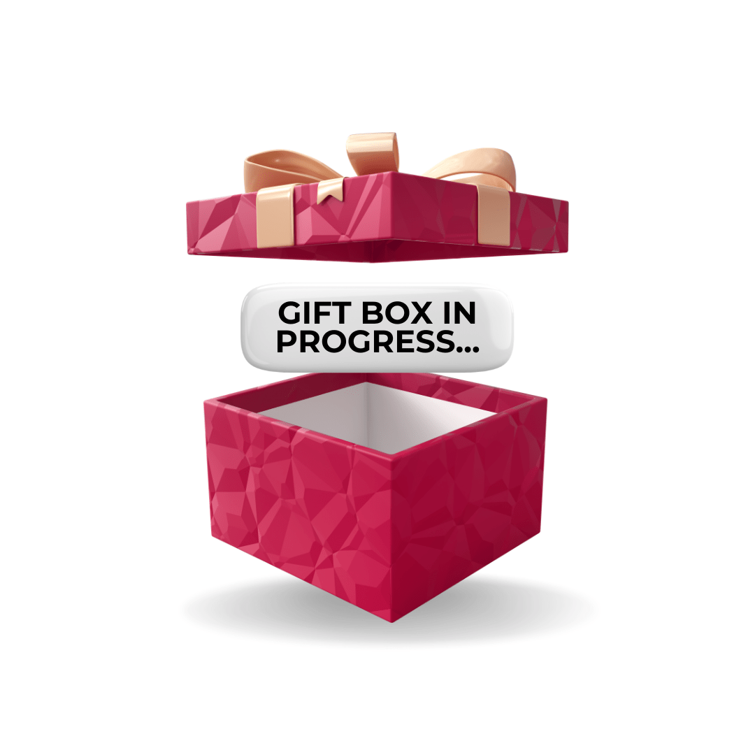 gift box in progress gift box in progress