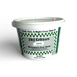 Garlic Microwave Pork Rinds