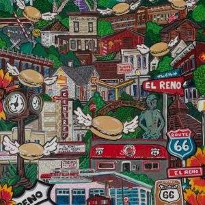 Clint Stone Postcard - Route 66 - El Reno, Oklahoma