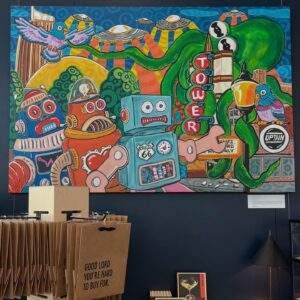 Clint Stone Postcard - UPTWN 23rd OKC