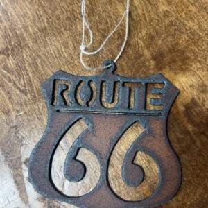 Rustic Route 66 Charm/Ornament