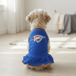 Oklahoma City Thunder - Cheerleader Dog Dress (tiny)