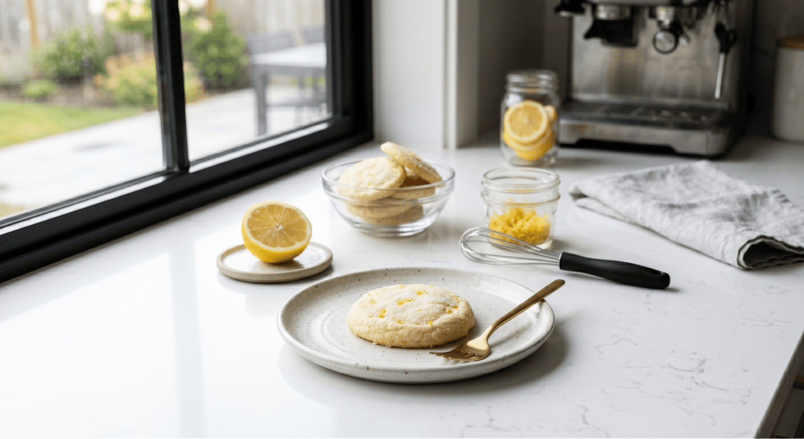 Lemon Icebox Cookies