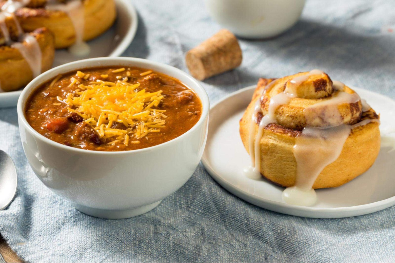 Oklahoma Chili & Cinnamon Rolls