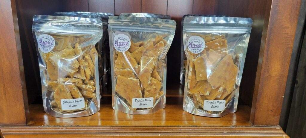 Bourbon Pecan Brittle