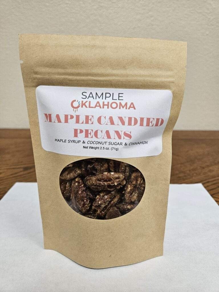 Maple Candied Pecans