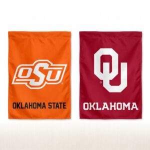 OSU and OU Garden Flags
