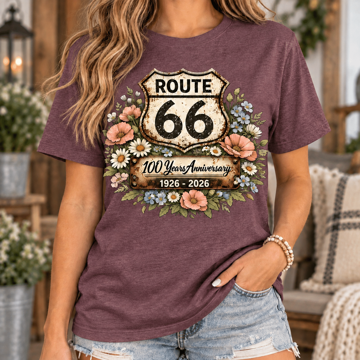 Heather Sport Dark Maroon – T-shirt Heather Sport Dark Maroon - T-shirt