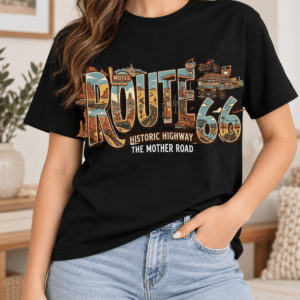 Historic Highway Route 66 T-shirt