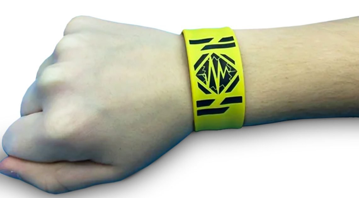 Hatsune Miku Wristworld Yellow Band
