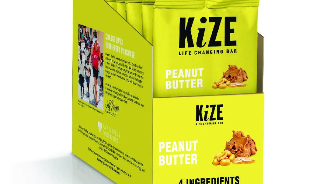 KiZE Bars Peanut Butter