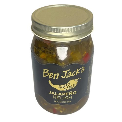 Sweet and Mild Jalapeño Pepper Relish