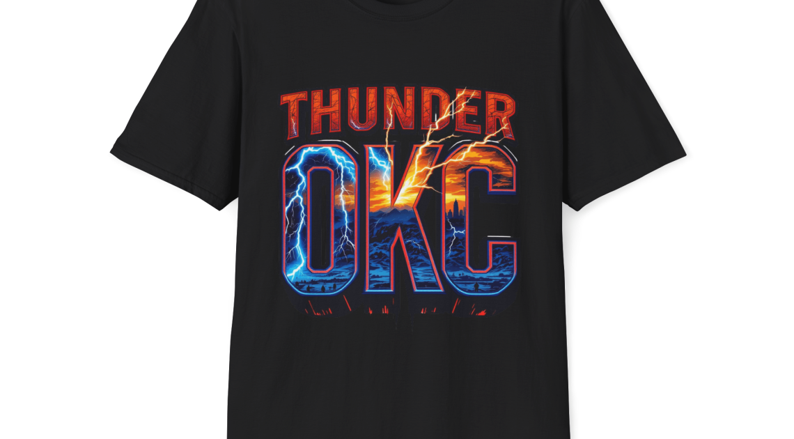 Thunder OKC Skyline Tee