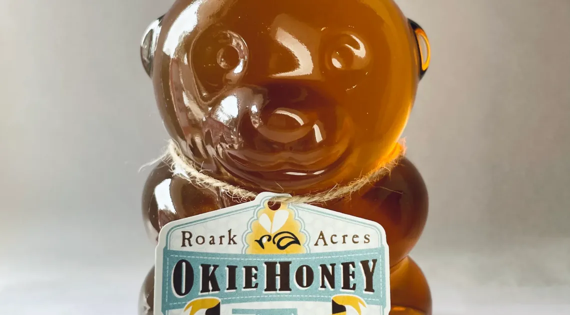 Glass Honey Bear