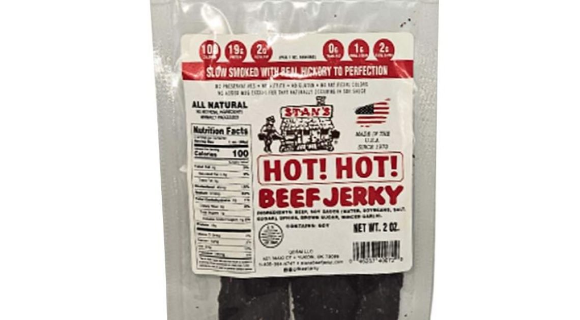 Stan's Beef Jerky Hot! Hot!