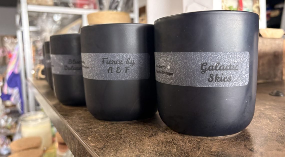 Scented Jar Candles (Dark Luxe Scents)