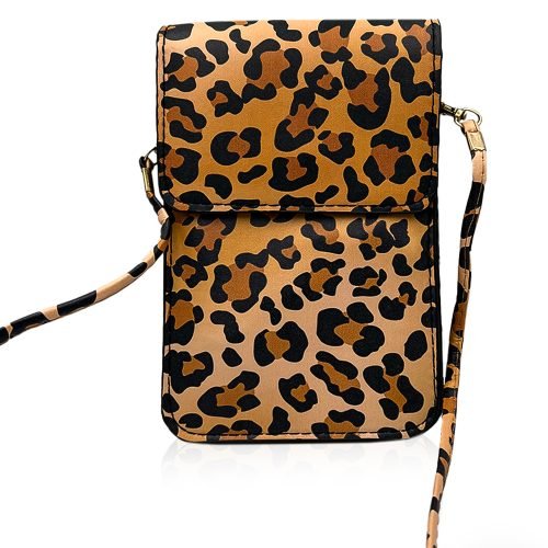 Leopard Crossbody Purse - Light