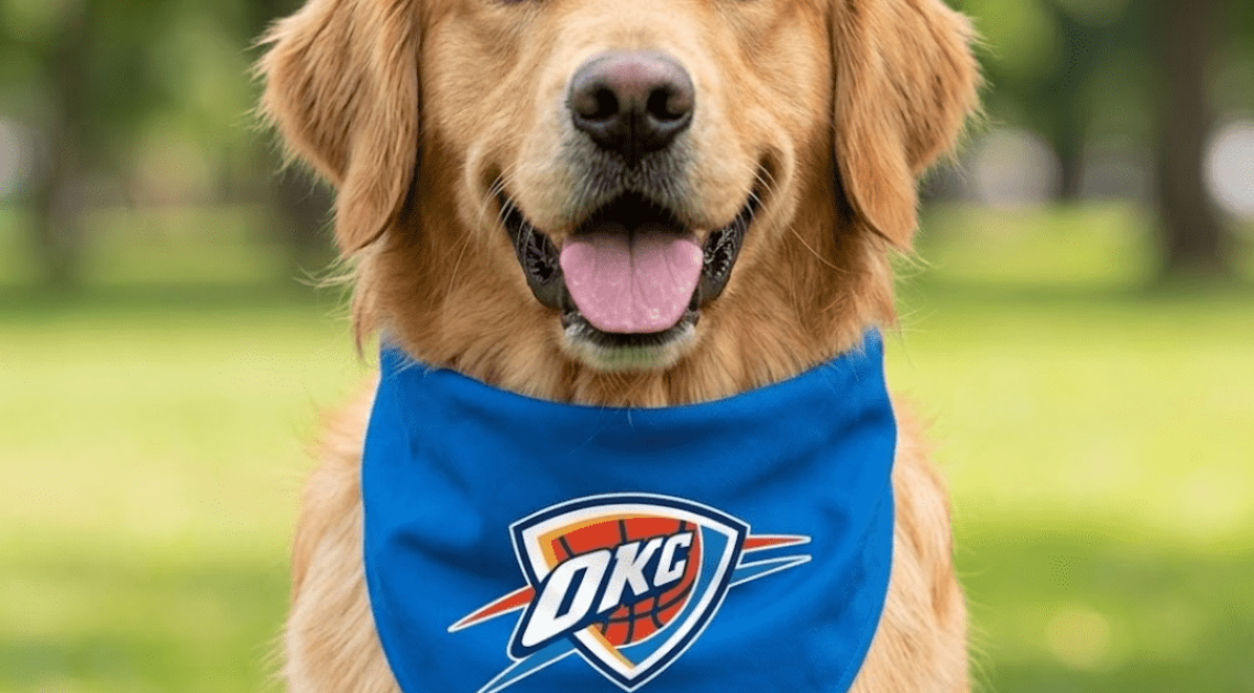 Oklahoma City Thunder - Pet Bandana