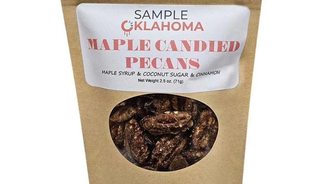 Maple Candied Pecans