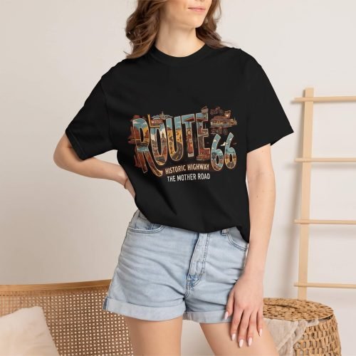Route 66 - Tshirt (Black)