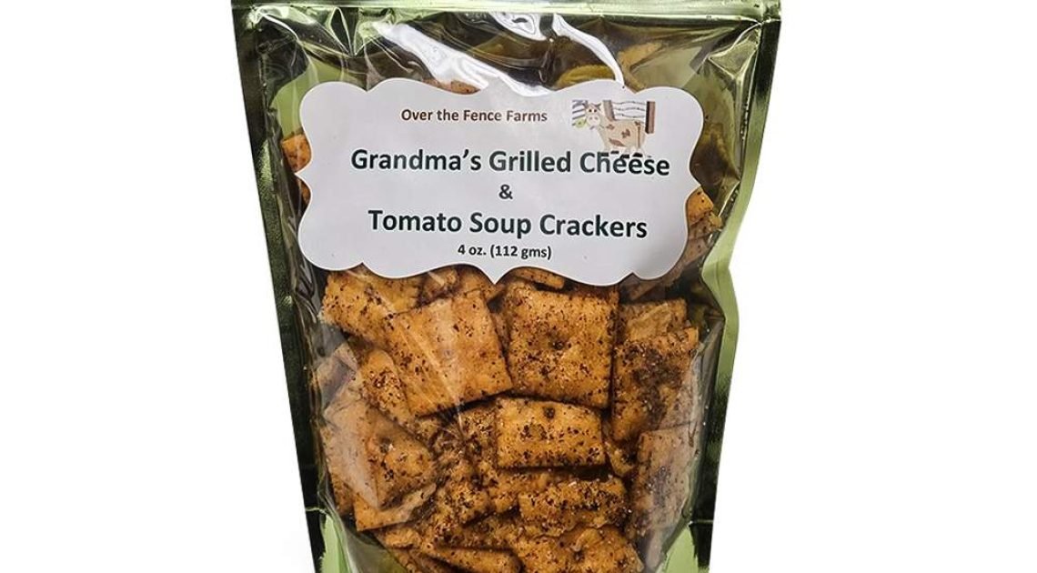 Grandma's Grilled Cheese and Tomato Soup Crackers