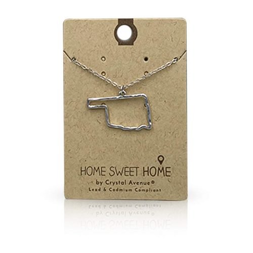 State Love Necklace - Silver