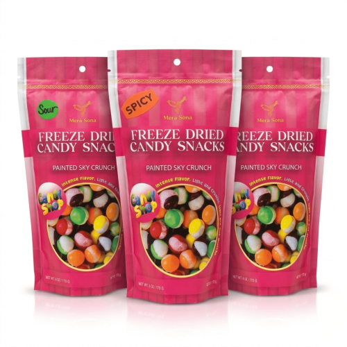 freeze dried candy snack packs
