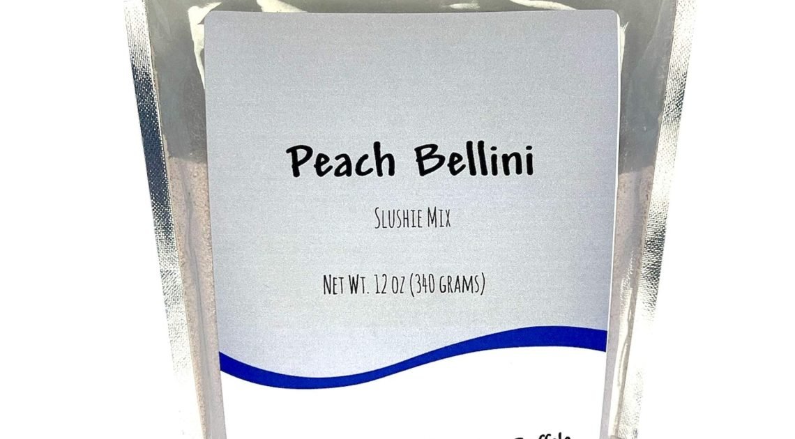 Peach Bellini Slushie Mix
