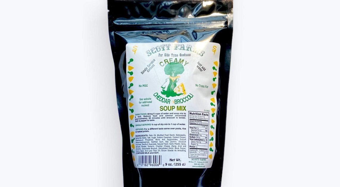 Creamy Cheddar-Broccoli Soup Mix