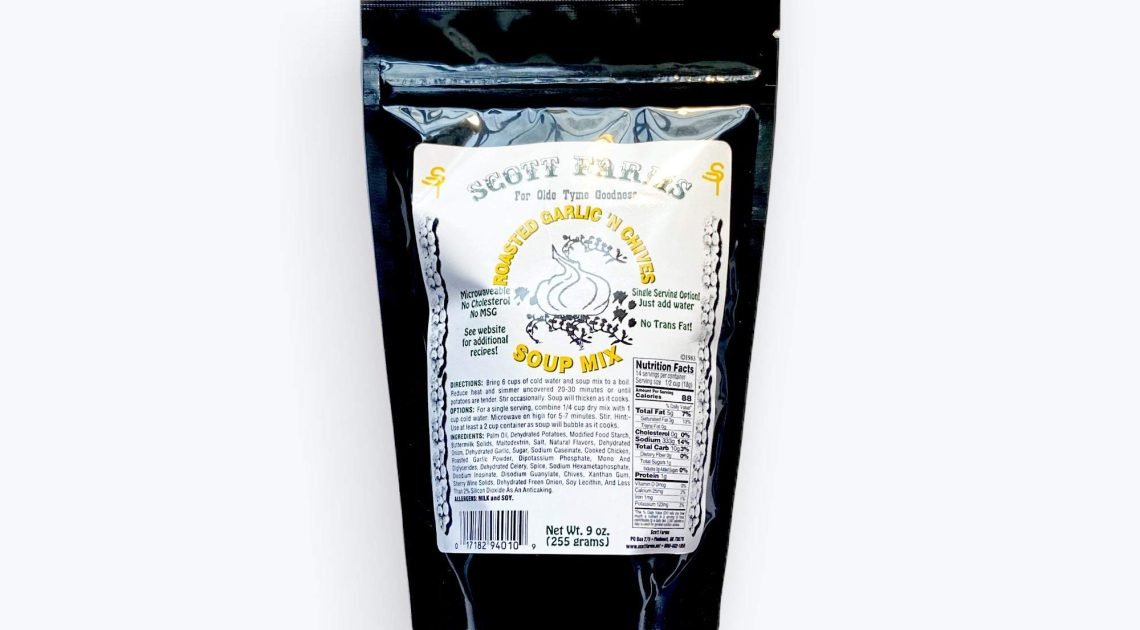 Roasted Garlic & Chives Soup Mix