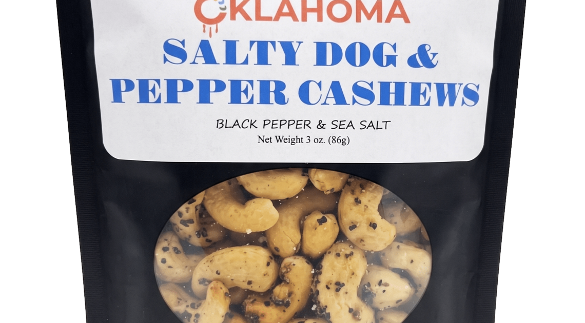 salty dog and pepper cashews