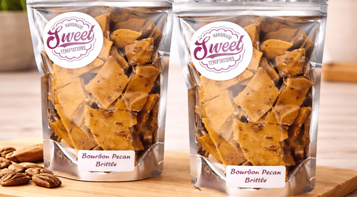 Bourbon Pecan Brittle